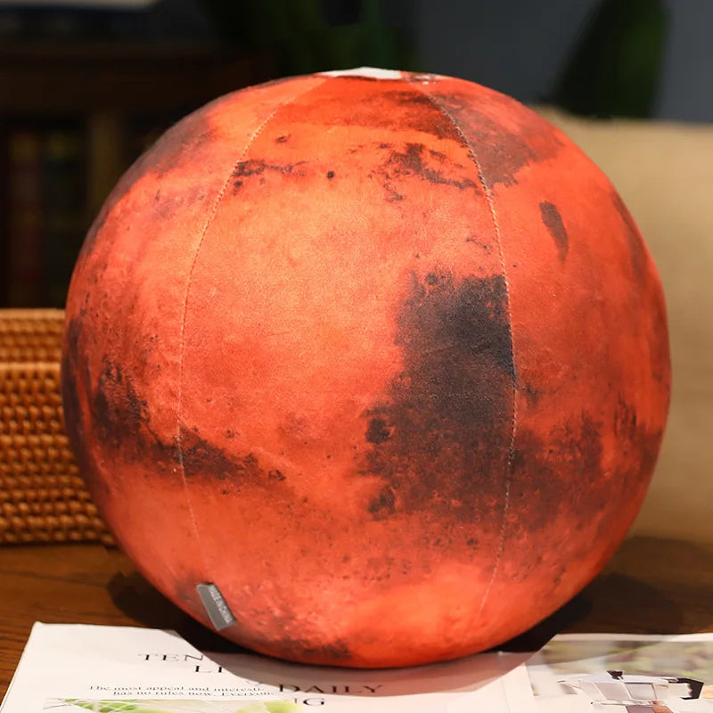 Earth Sun Mars Plush Toy Stuffed Planets Cushion