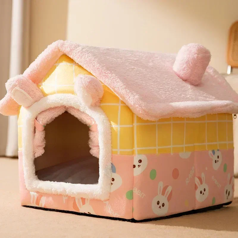 Soft Cat/Dog Bed Deep Sleep House