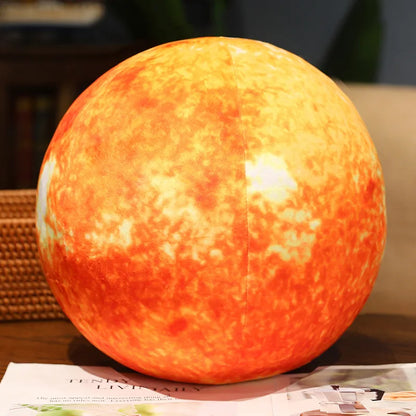 Earth Sun Mars Plush Toy Stuffed Planets Cushion